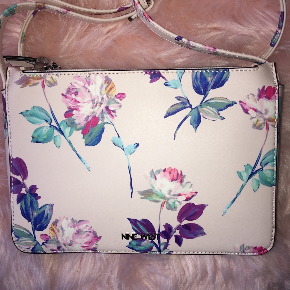 Nine West Floral Shoulder Bag